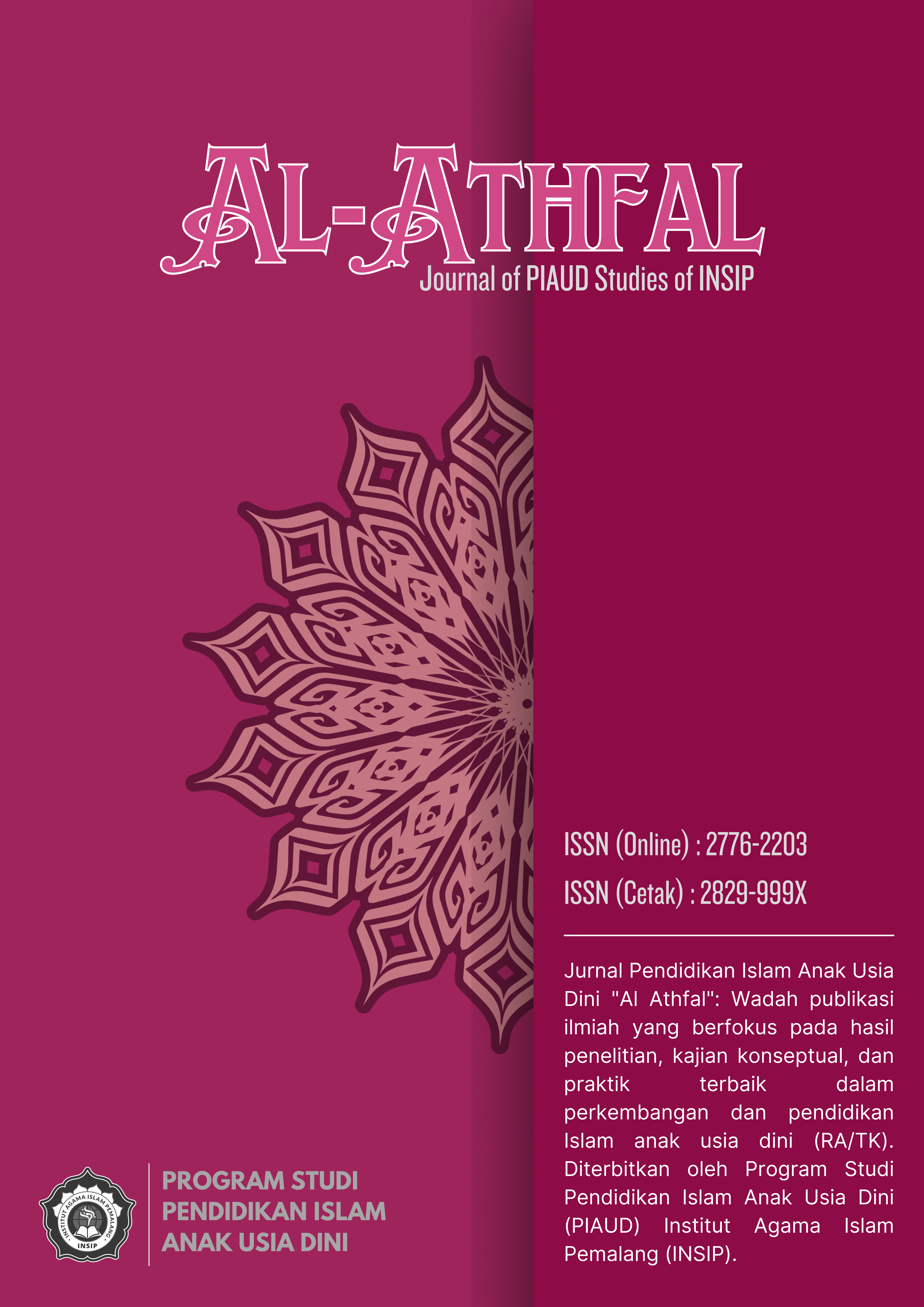 AL-ATHFAL: Journal of PIAUD Studies of INSIP