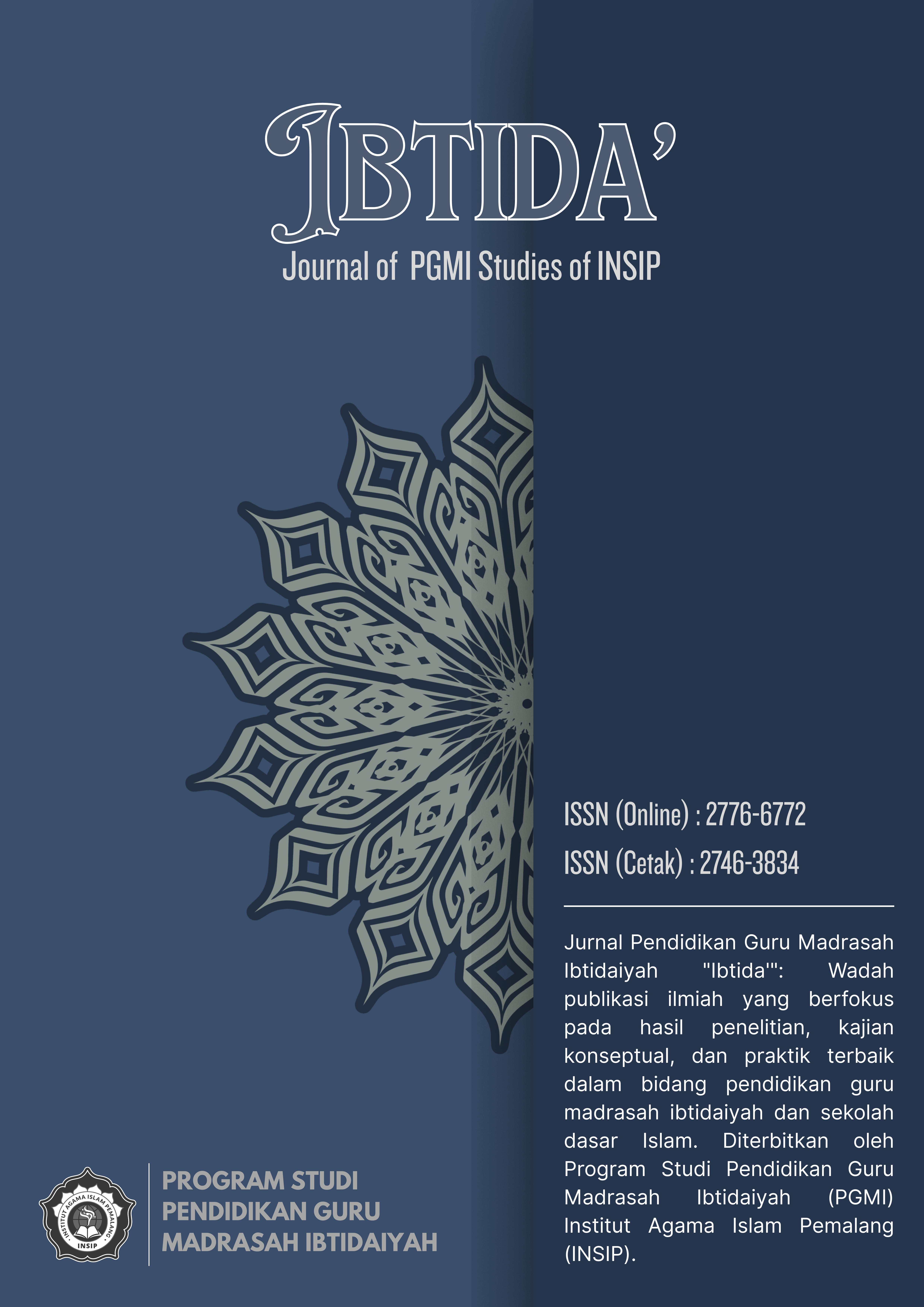 IBTIDA': Journal of PGMI Studies of INSIP 